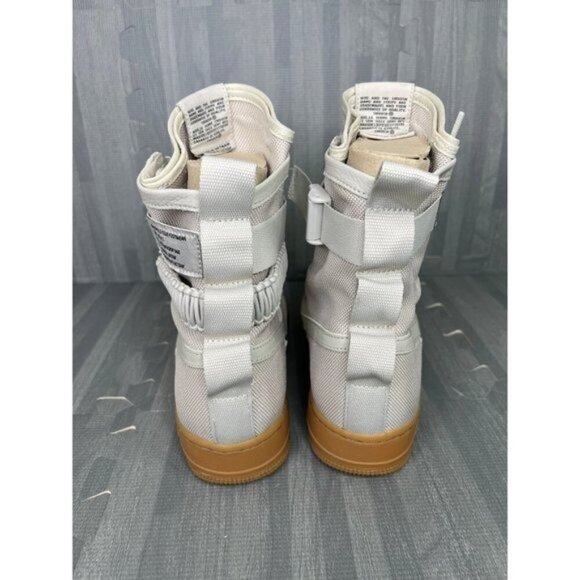 Nike SF AF1 High Air Force 1 Sneakers Light Bone Women Size 11 Gum Bottom - Picture 2 of 8